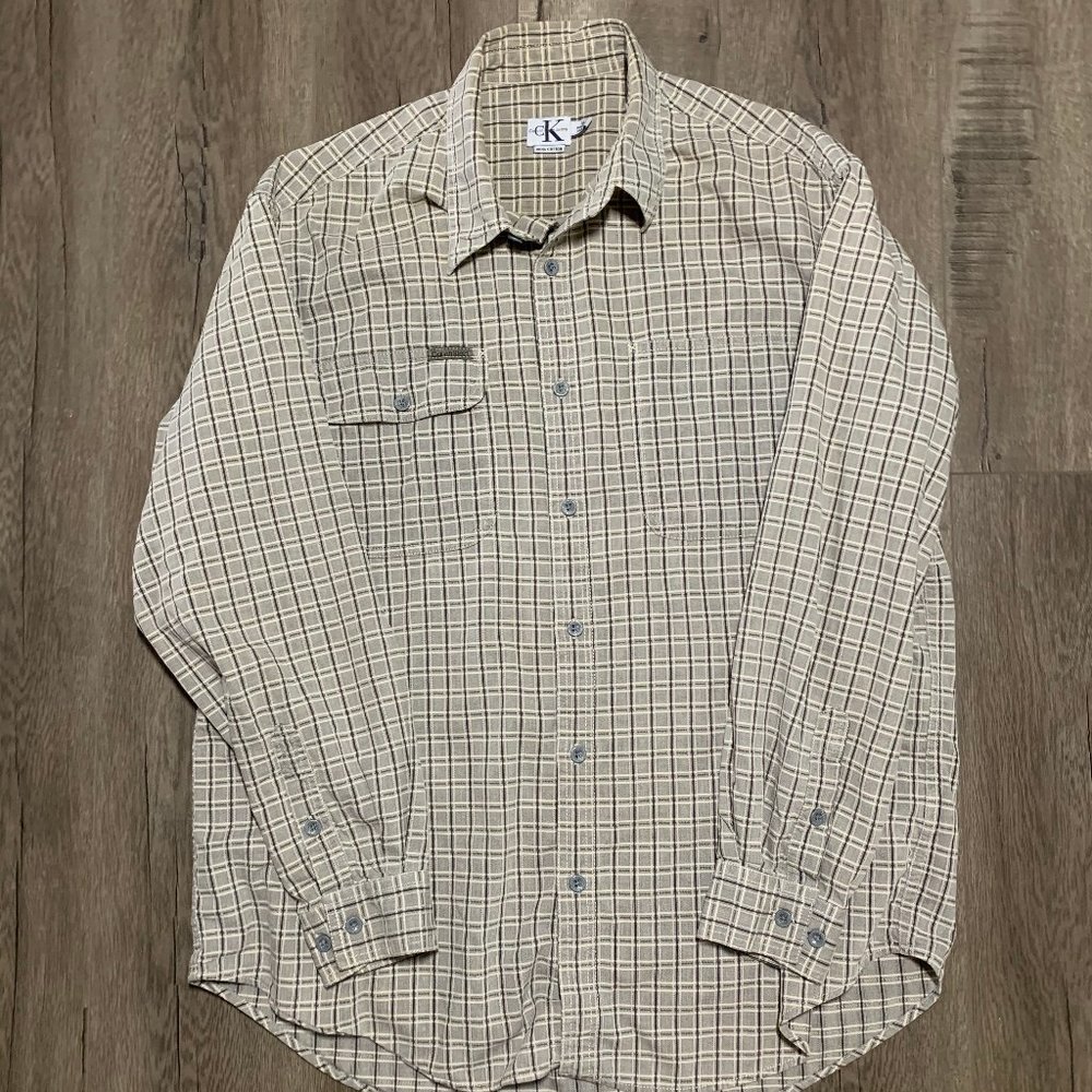 Calvin Klein Jeans Casual Long Sleeve Men's Shirt